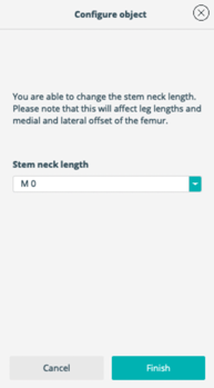THA - Stem neck